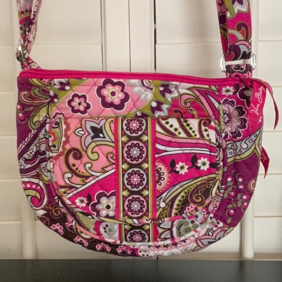 Handbags - Vintage Vera Bradley Retired Very Berry Paisley Crossbody Bag NWOT